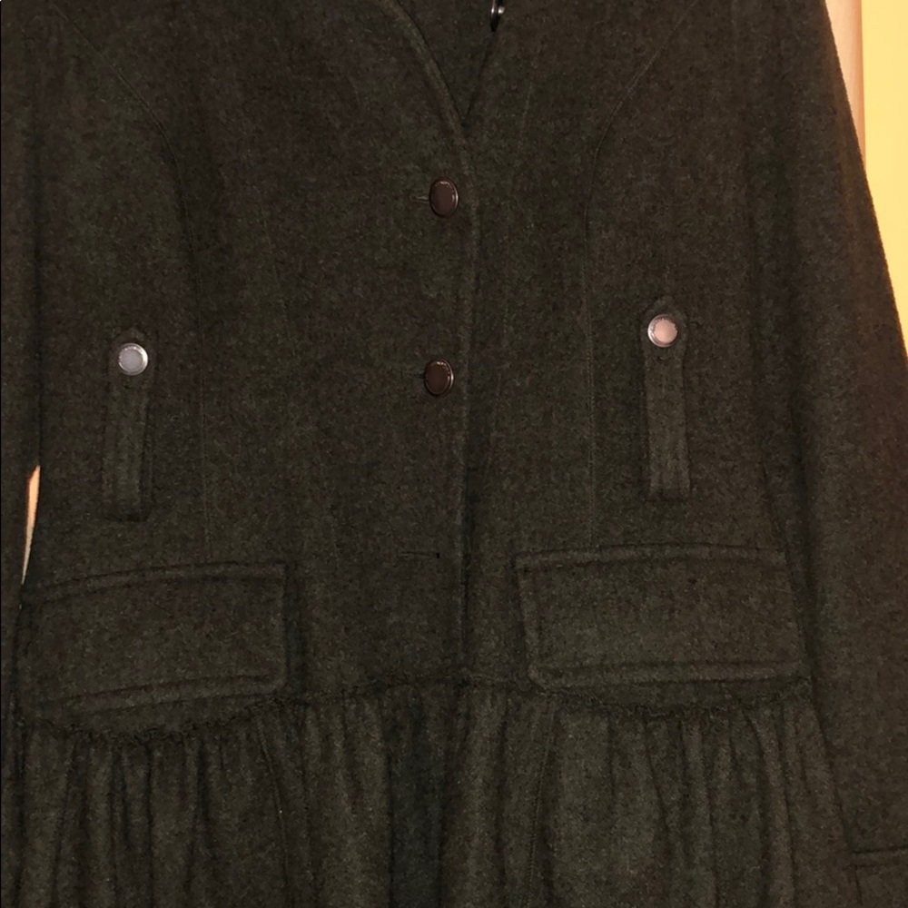 Twill Twenty Two Coat Dark Green Size Medium - image 3